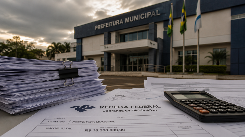 Receita Federal cobra R$ 16,3 milhões da Prefeitura de Rondonópolis por dívida deixada na gestão anterior